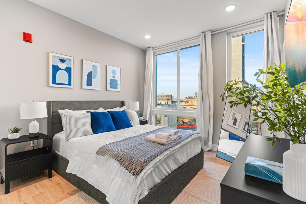 10 Mins To Centercity, Sleeps 6, With Rooftop Views! Philadelphia Eksteriør bilde